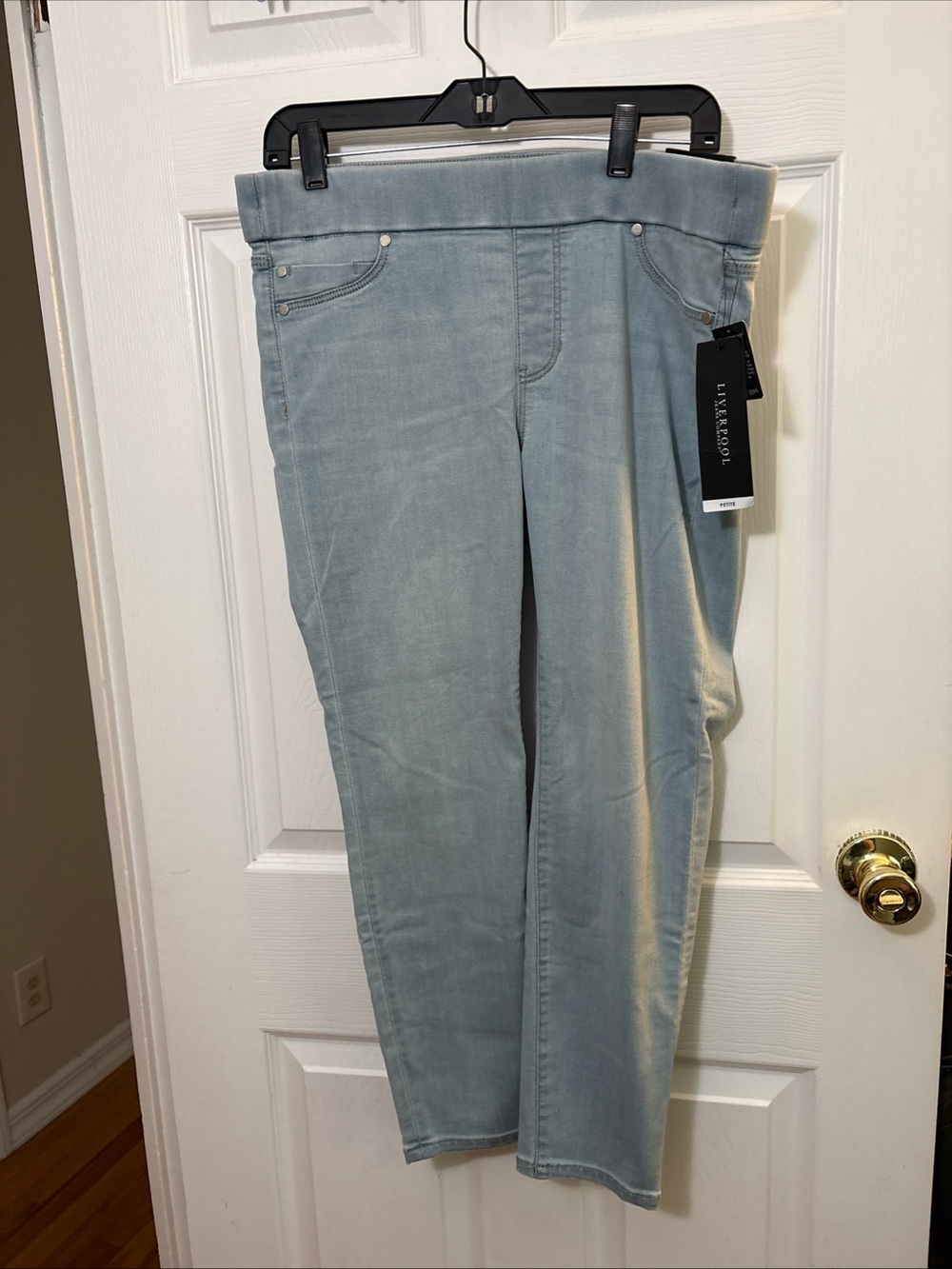Liverpool Jeans Company Light Blue Ankle Legging